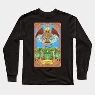 Judgement Tarot Card Long Sleeve T-Shirt